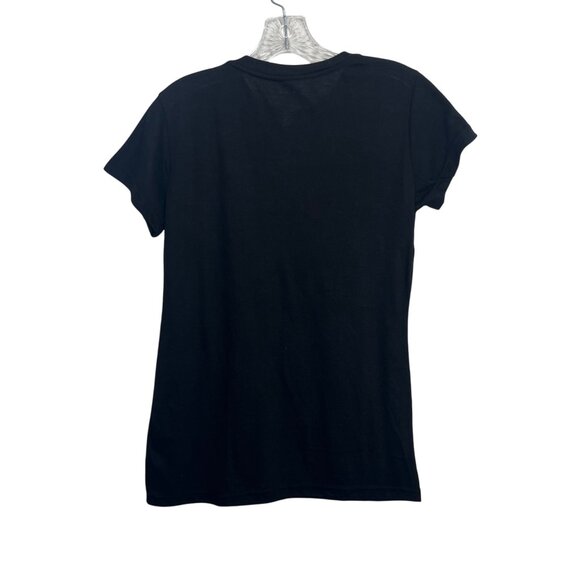 Realtree Camo Logo Short Sleeve Tshirt Womens Medium Black Pink New Hunting - Picture 2 of 9